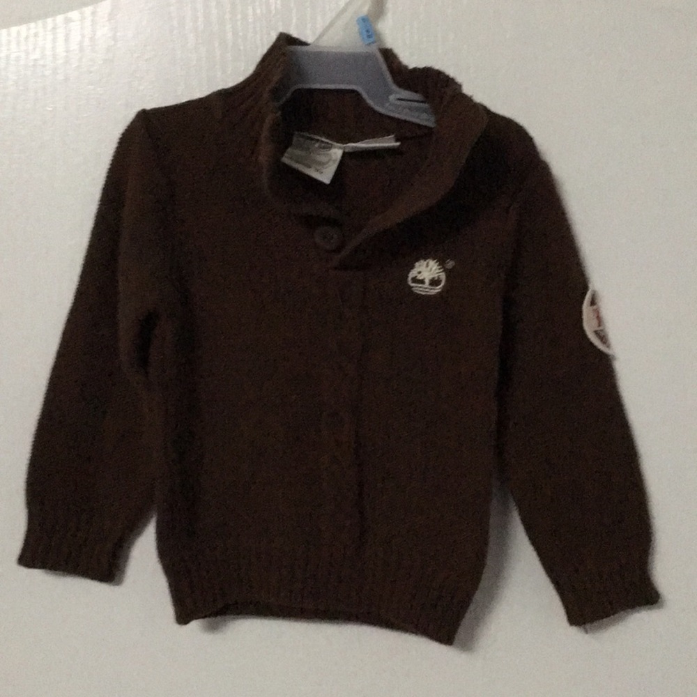 Timberland sweater with corduroy pants 18 months